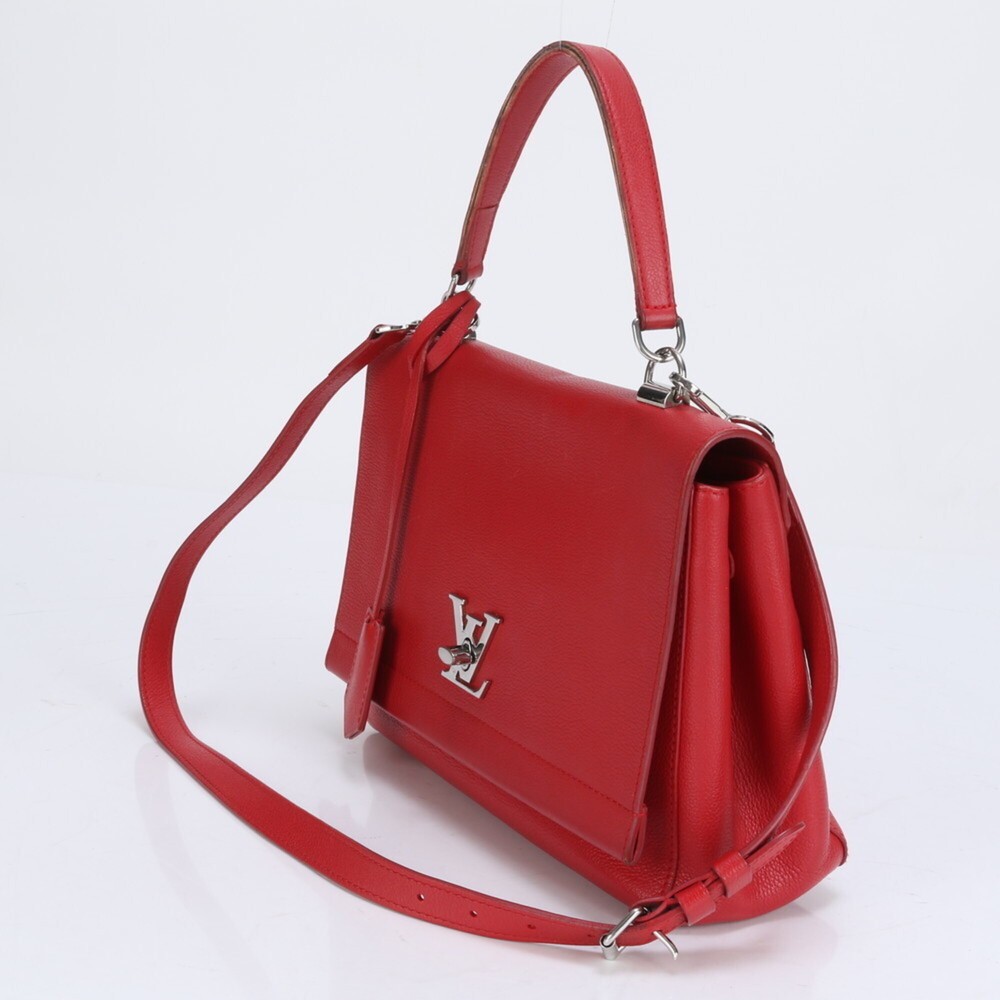 Louis Vuitton Lockme 2 Ruby M50363 Leather 2-Way Shoulder Bag, Crossbody Hand... - Picture 5 of 16